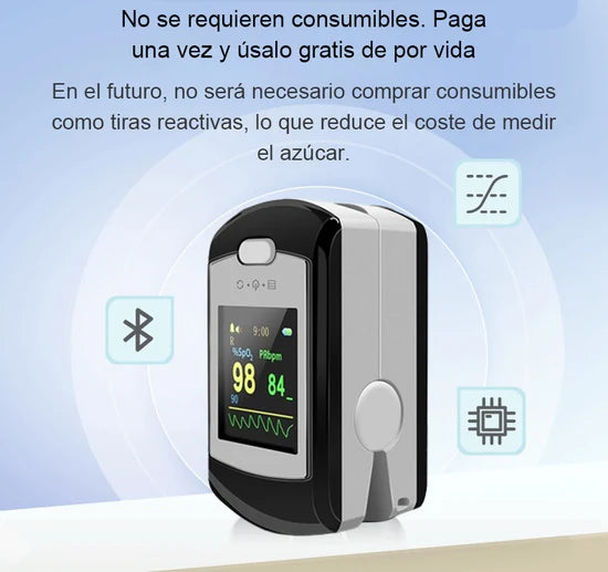 Sett 4 Medidores de Glucosa Indoloros